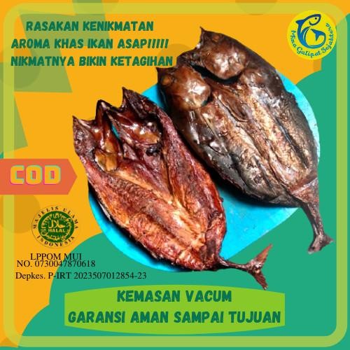 

(Expert) IKAN ASAP CAKALANG FUFU PANGGANG INSTAN kemasan vacum berat segar 800