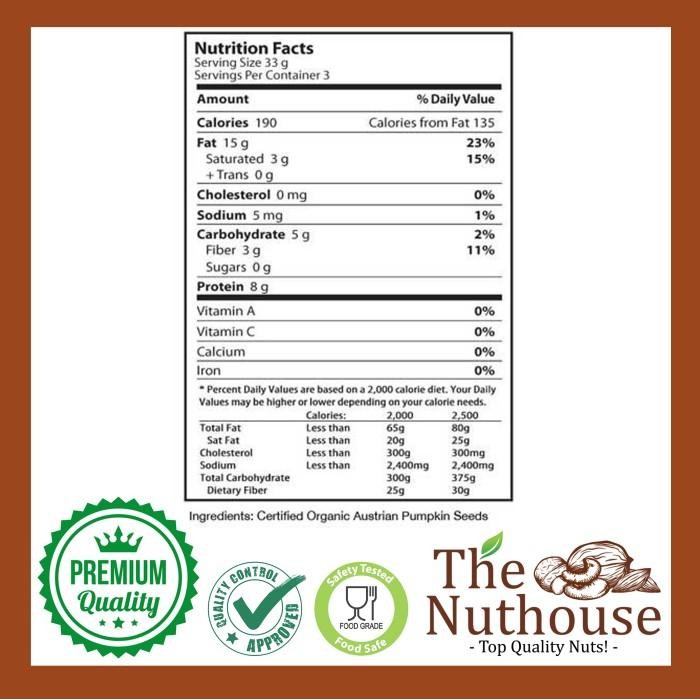 

(Expert) 1kg Pumpkin Seeds Roasted / Biji Labu Kupas Panggang (Oven)