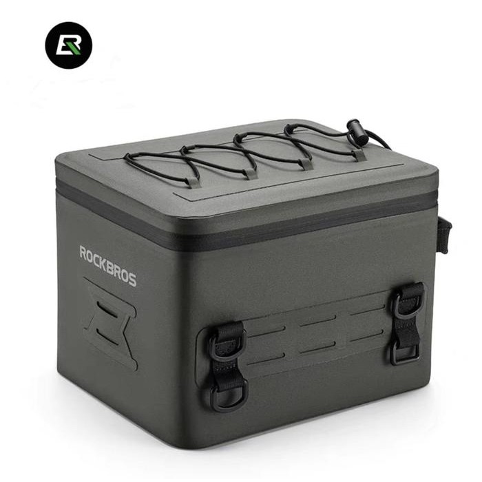 Rockbros AS-125 Tas Bagasi Waterproof Sepeda Motor Pannier Rear Rack Luggage Motorcycle Bag