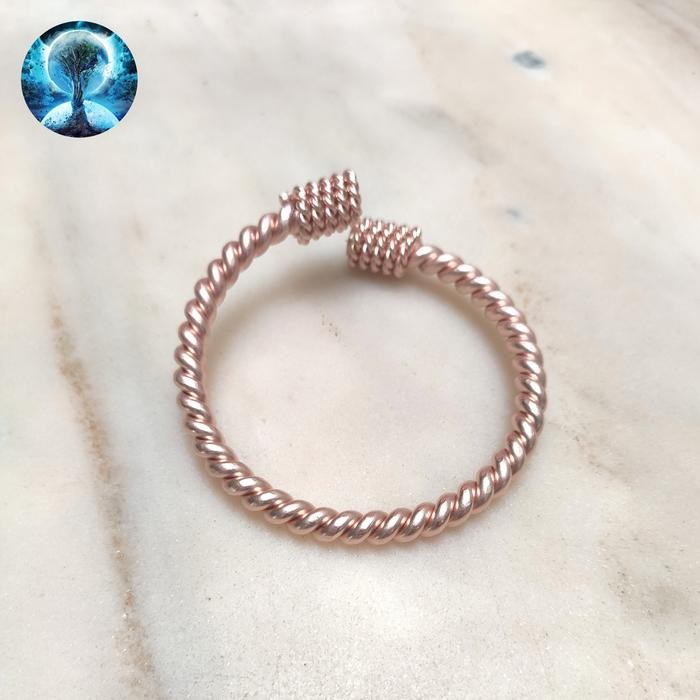 Tensor Ring Bracelet/Gelang - 144 MHz Royal Sacred Egyptian Cubit Ring