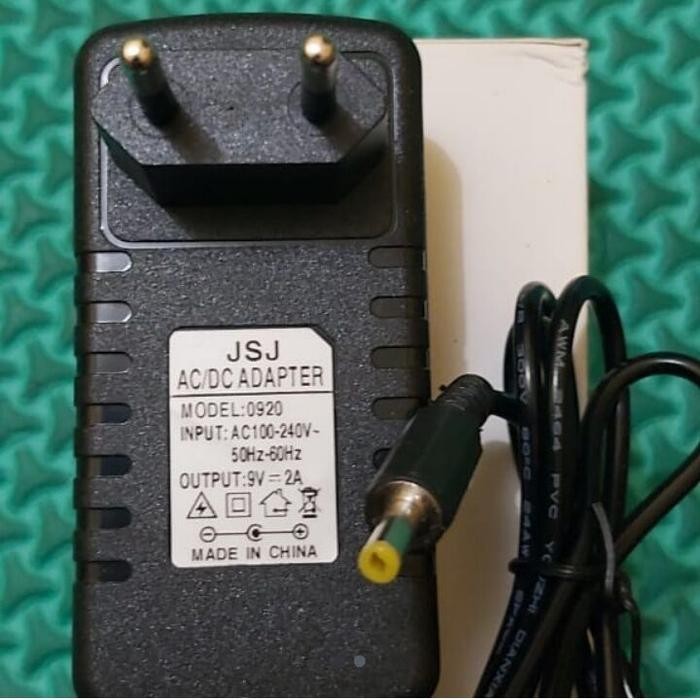 Adaptor/charger speaker portable 9V 1,5A