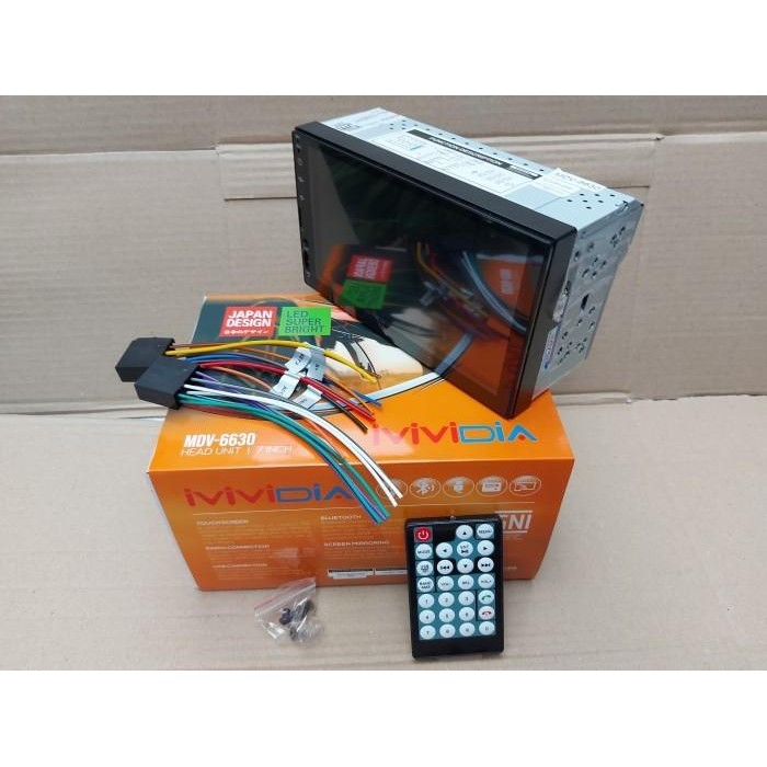Double Din 7 Inch Deckless Mvidia Mdv-6630 Mirrorlink Mp5