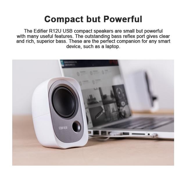 Edifier 2.0 Active Usb Powered Speaker R12U Pasti Diskon
