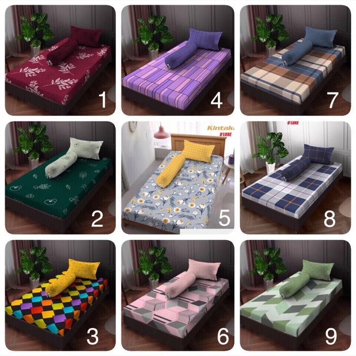 sprei kintakun 120x200 tinggi 30cm