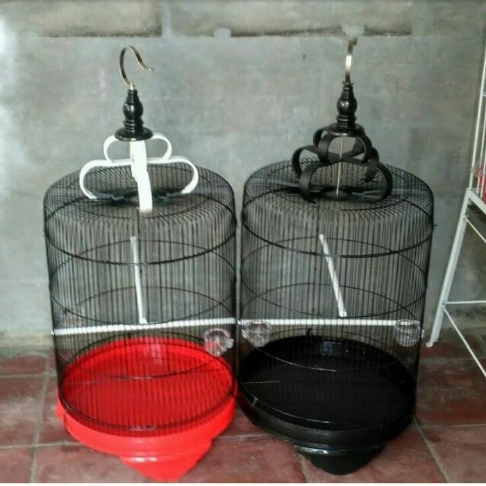 Kandang Burung Besi Bulat Jumbo Import Diameter 42Cm