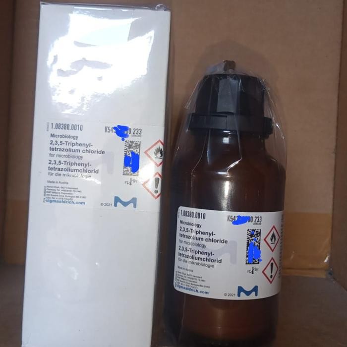 

terlaris item TTC Merck 2 3 5 Triphenyltetrazolium chloride 1.08380 ecer 1g