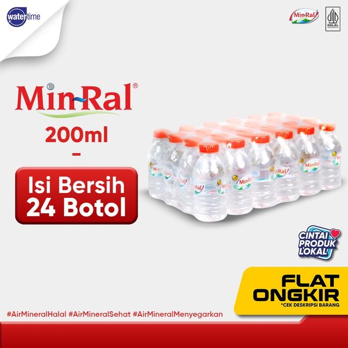 

terlaris Air minum MINRAL 200ML isi 24 botol