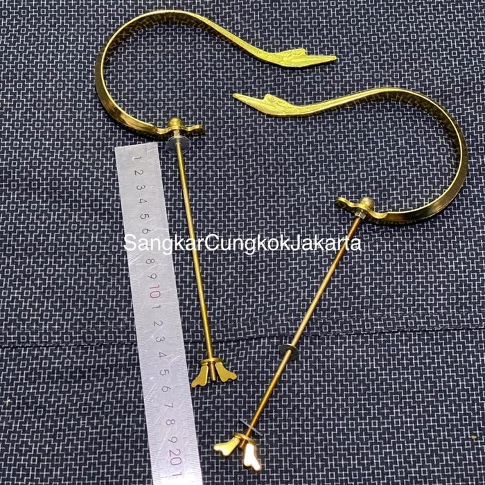 Gantungan Sangkar Besar Gold Wambie Anis Murai Cungkok