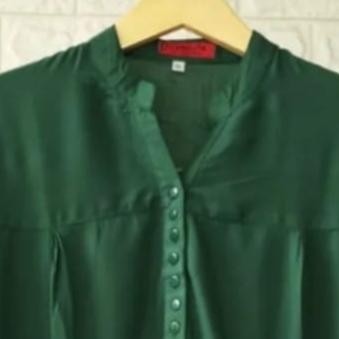 Blouse Polos Rayon Jumbo Lilac