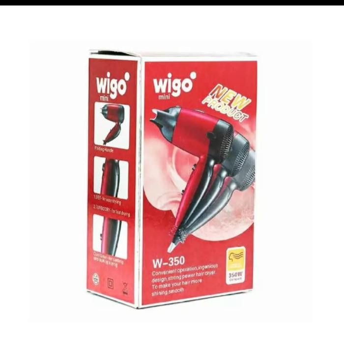 Hairdryer Wigo W350 Original - Hairdryer Lipat Wigo - Hairdryer Travel