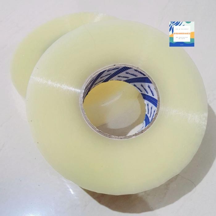 (Expert) Lakban 45mm 500m / Isolasi / Lakban Bening / Lakban Jumbo / Isolasi Jumbo / Plakban