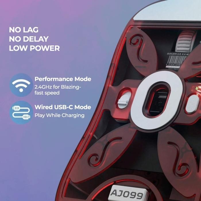 (Expert) Ajazz AJ099 / AJ-099 Ultra Lightweight Dual Mode Gaming Mouse