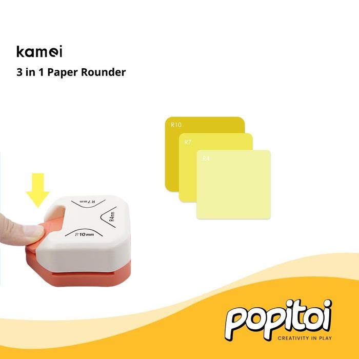

Promo Kamei 3 In 1 Paper Corner Puncher Rounder Alat Lengkungan Sudut Kertas Termurah