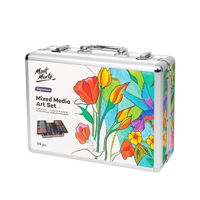 

Promo Ohsome - Mont Marte Mixed Media Art Set Alat Gambar/Mewanai 99 Pcs Tbk