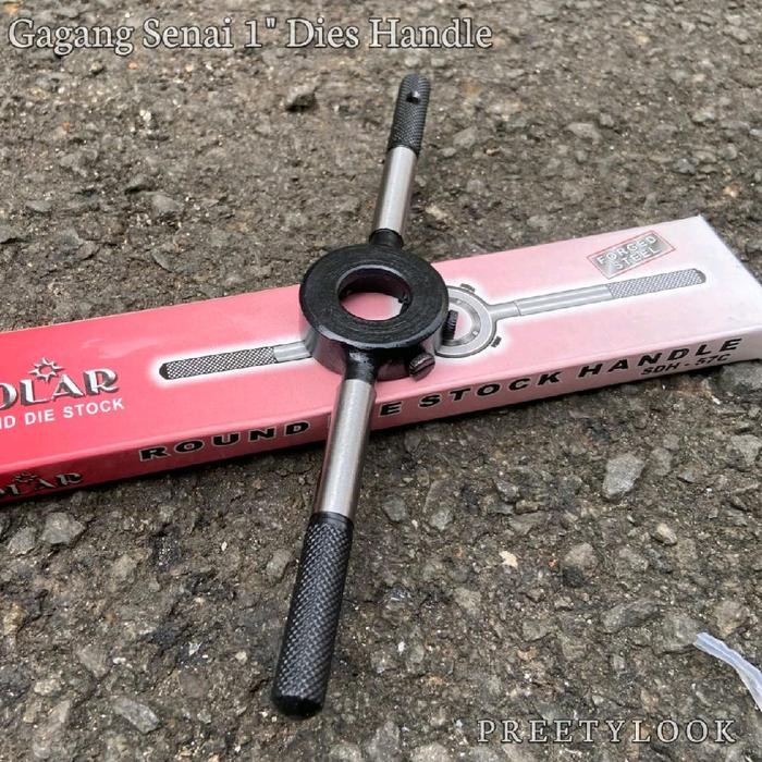 

Gagang Senai 1" Dies Handle Round Die Forget Steel