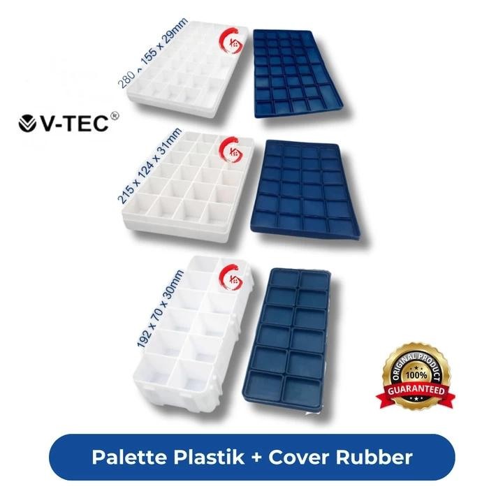 

Promo Plastic Pallete With Silicone Cover Palet Wadah Tempat Cat Warna Dengan Tutup Silikon Terlaris