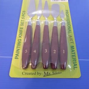 

Promo V-Tec Painting Knife Set 5 Pcs Vt 005 / Pisau Palet Vt-005 Berkualitas