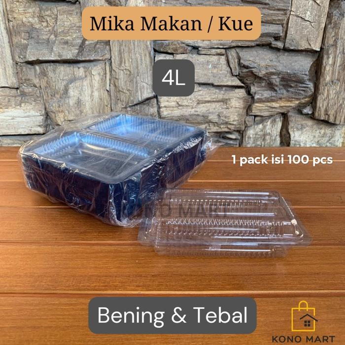 Mika Plastik Kue / Mika Makanan 7C 6C 5L 5T 4L 3T 2A 2B / Mika Bening / Mika Tebal / Mika Kue / Mika