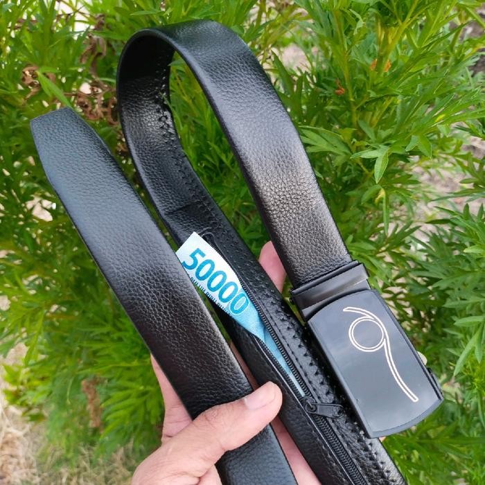 IKAT PINGGANG RESLETING SABUK GESPER REL RESLETING SAKU Pria Kulit