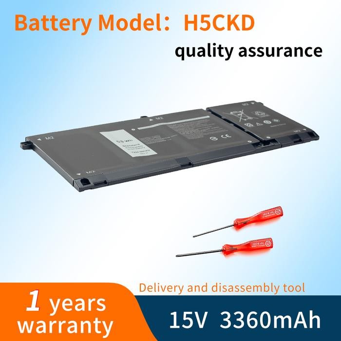 BVBH H5CKD Laptop Battery For DELL Inspiron 5408 5508 5509 5400 5406 7405 7500 7506 2-in-1 For DELL 