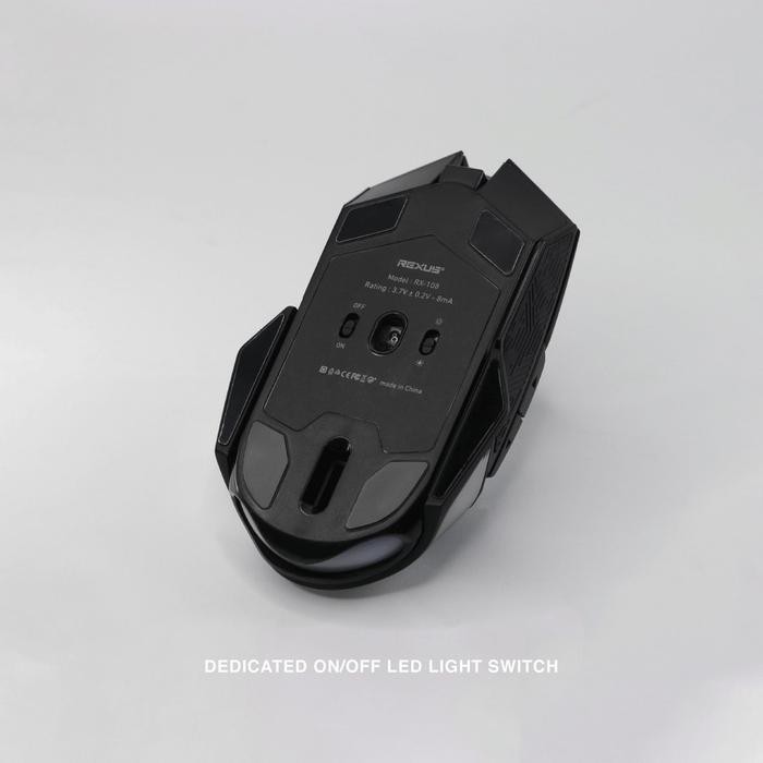 (Expert) Rexus RX-108 Xierra Professional Wireless Gaming Mouse RX108 / RX 108