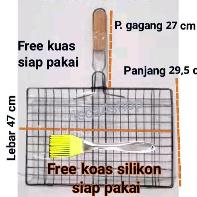 panggangan Jepitan Ayam Bakar besar / Jepitan Bakaran udang jumbo