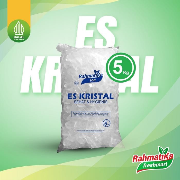 Es Batu Kristal 5 Kg (Rahmatika Ice)