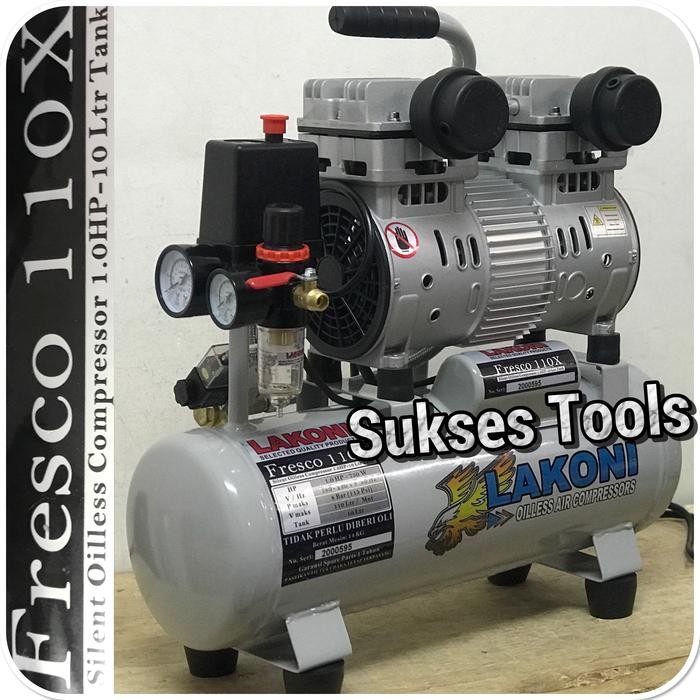 Sale Lakoni Kompressor Oilless Fresco 110 X Kompressor Silent Fresco110 X