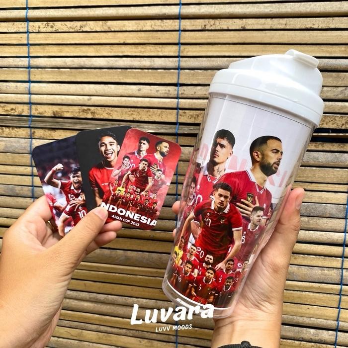 TUMBLER TIMNAS INDONESIA U23 BONUS Photocard