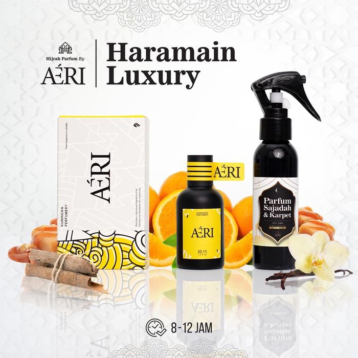 Haramain Luxury by Aeri: Parfum Islami Modern dengan Sentuhan Mewah Khas Timur Tengah