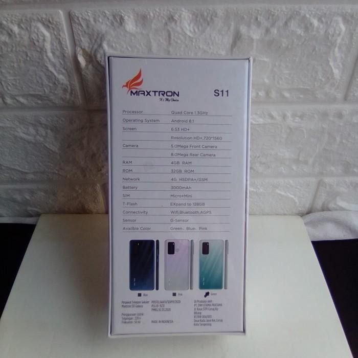 (Allthebest) Terlaris Maxtron S11 Galaxy Ram 4Gb ROM 32Gb Garansi RESMI paling laku