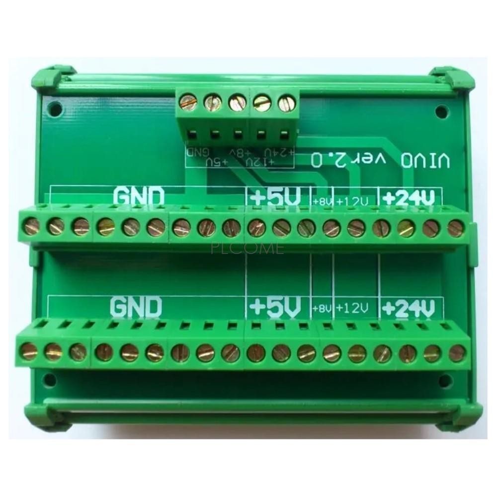 BELI SEKARANG Wholesale 200pcs DC power distribution board 18P 5V 8V 12V 24V replace terminals save 