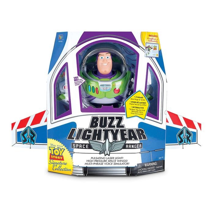 JUAL Thinkway Toys Toy Story Signature Collection Buzz Lightyear