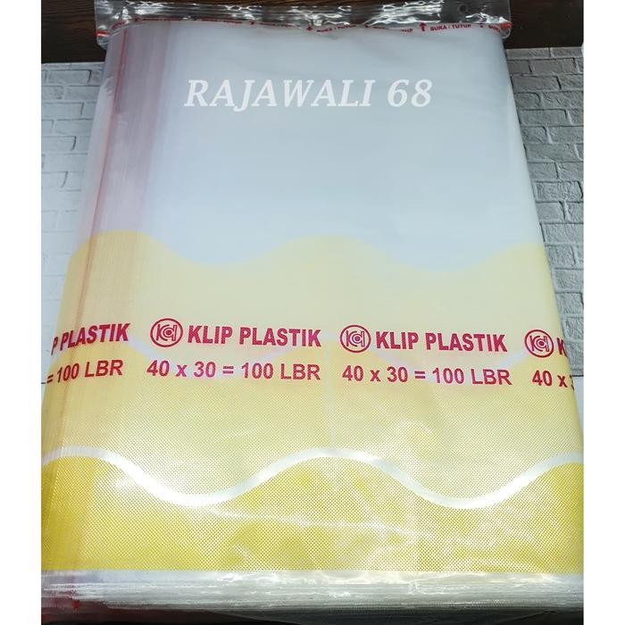 Plastik Klip Ukuran 30X40 Cm Plastik Seal Packing Pasti Ori
