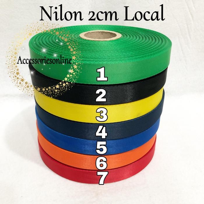 

Ready- Tali Id Card / Lanyard Nylon / Id Card Nylon 2Cm (Local) Per Roll