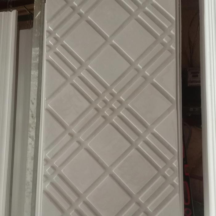 Panel Ornamen 3D Gypsum 100X50 #Gratisongkir