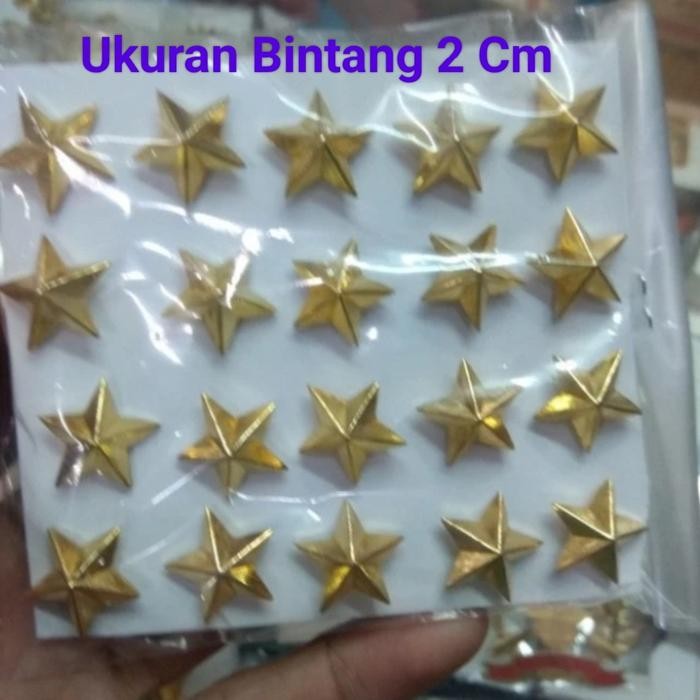Pin Bintang Satu Baret