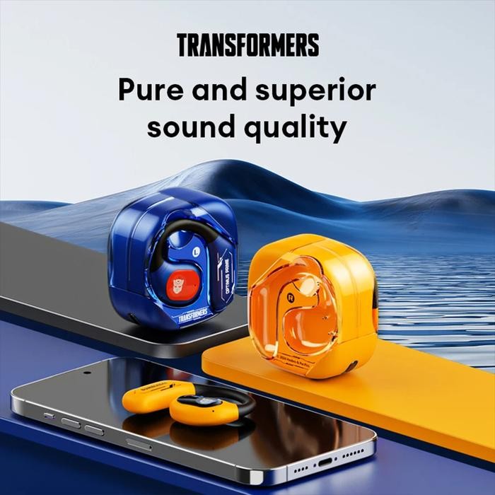 THINKPLUS X TRANSFORMER T18 TWS GAMING EAR HOOK EARPHONE STEREO OWS SPORT