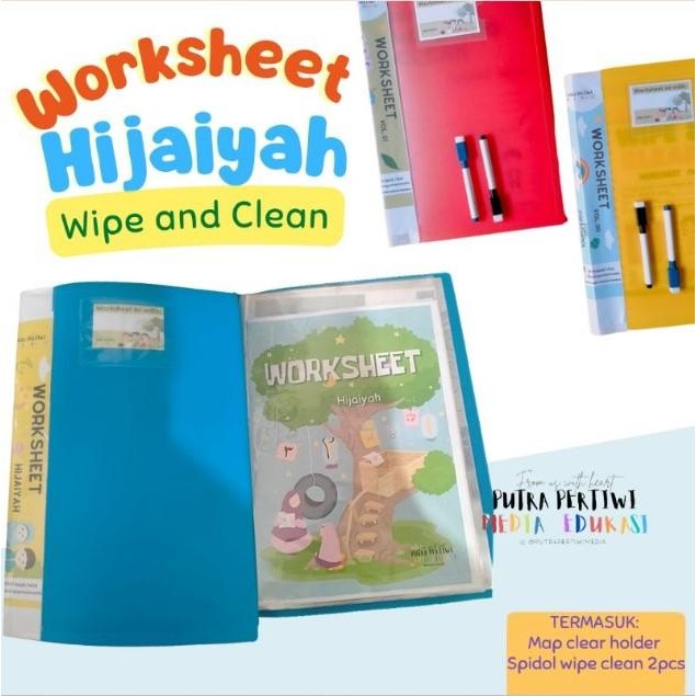 

Worksheet Wipe and Clean seri Hijaiyah 40 halaman