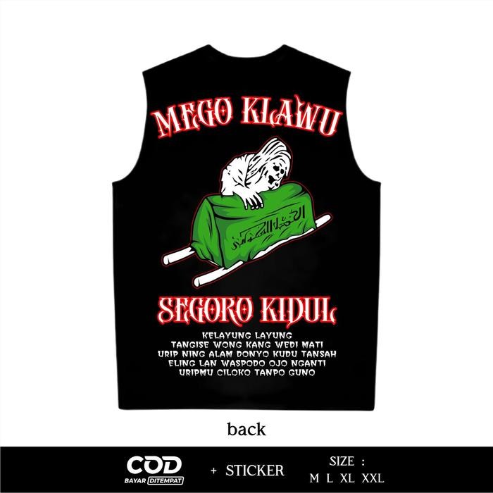 Kaos Singlet Pagar Nusa Mego Klawu Segoro Kidul