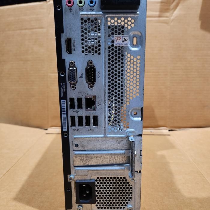 Jual CPU HP CORE i5 8400 RAM 8GB DDR4 SSD 240GB, NORMAL, (MINUS TUTUP SAMPING)