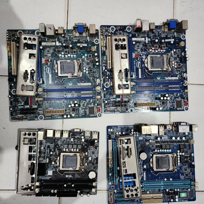 Jual paket mobo pc H55 Socket 1156 - proc i3 540 - proc i5 650. motherboard h55 series socket 1156,