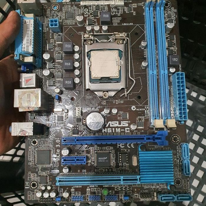Jual MOBO MOTHERBOARD ASUS H61 SOCKET 1155, NORMAL