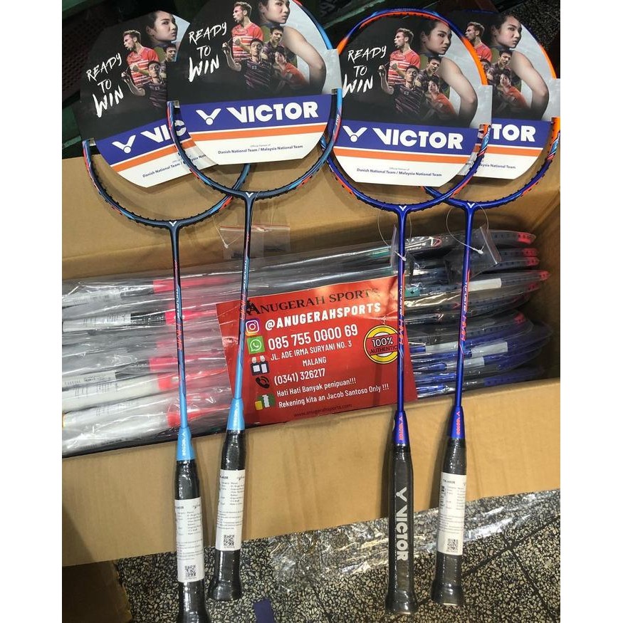 Raket Badminton VICTOR THRUSTER K HMR (4U & 5U) ORIGINAL