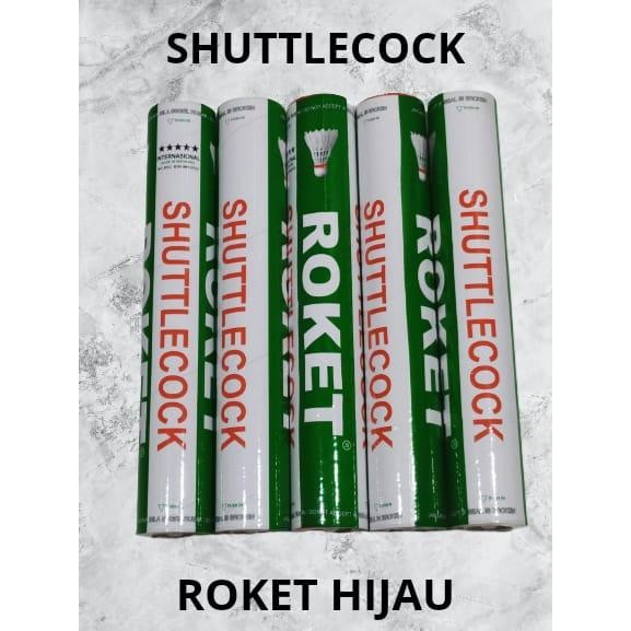 SHUTTLECOCK ROKET HIJAU