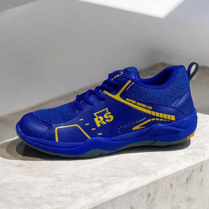 Sepatu Olahraga Anak RS Badminton Voli Anak Cowok Cewek Size 33-37 Nyaman Antislip Sport