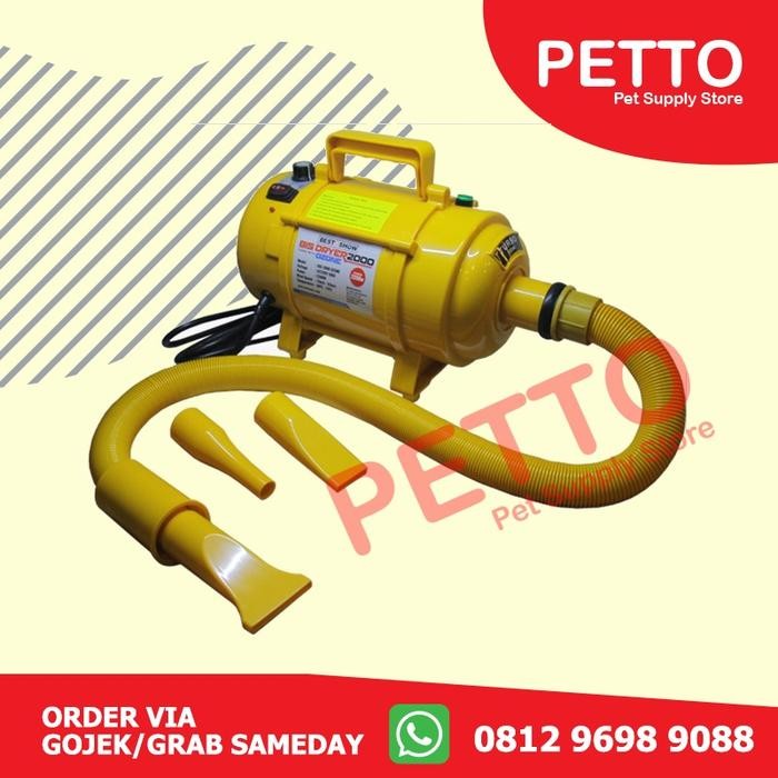 Turbo PET Dryer BIS 2000 with Ozone/Blower Best in show Kucing Anjing