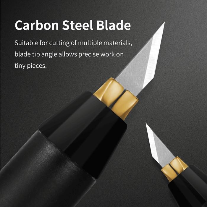 

DSPIAE DK-B02 HOBBY KNIFE BLADES 20PCS - SPARE BLADES FOR PT-DK KODE 385