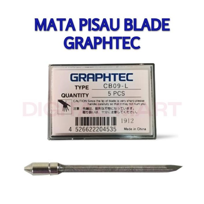 

GRAPHTEC CB09 MATA PISAU MESIN CUTTING BLADE CUTTER CB-9 CB-09 - ORIGINAL KODE 1286
