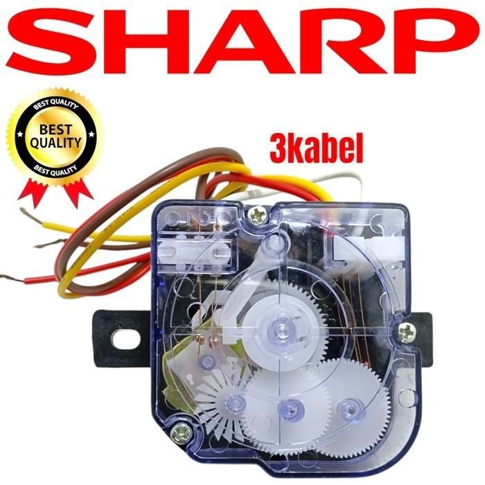 Original Timer Mesin Cuci Sharp 2 Tabung Es-T85Mw